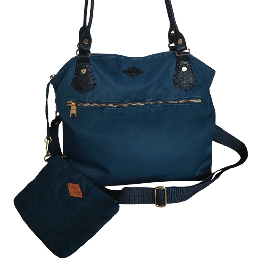 MZ Wallace Nylon Leather Carryall Bag